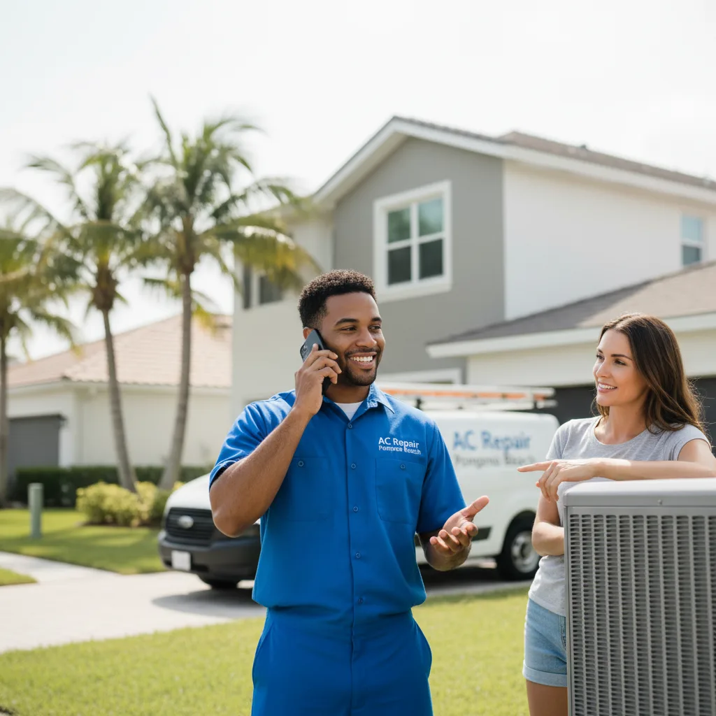 AC Repair Pompano Beach customer support in Havertown